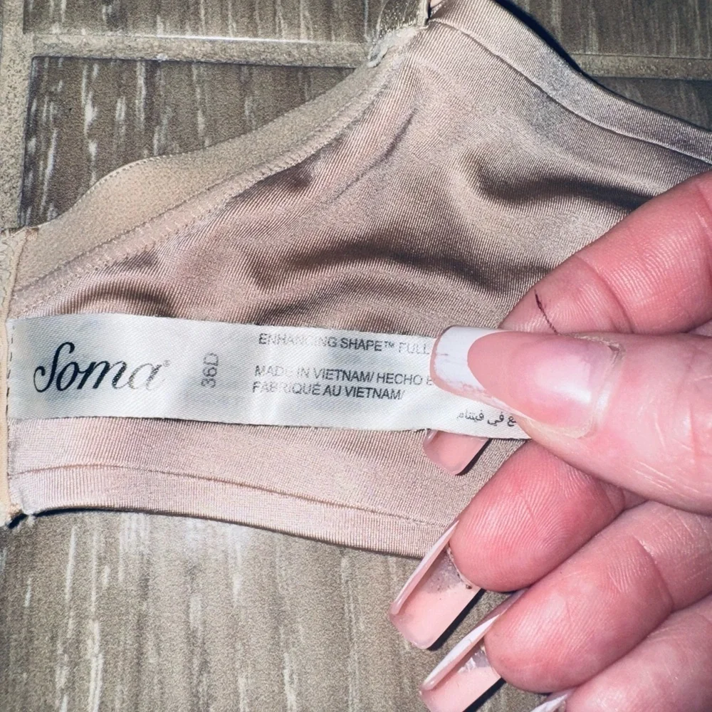 Soma enhancing shape Full Coverage Bra champagne 36D